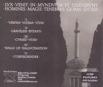 Voids Of Vomit - Veritas Ultima Vitae (EP) (2008) {Bird Of III Omen Recordings}