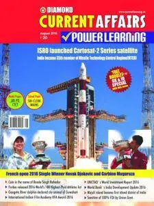 Current Affairs Power Learning - August 2016