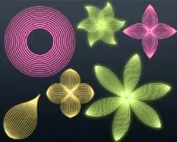 Linear Fleur Garden Brushes for Adobe Photoshop