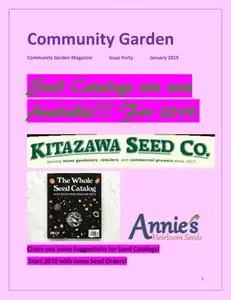 Community Garden  - January 01, 2019