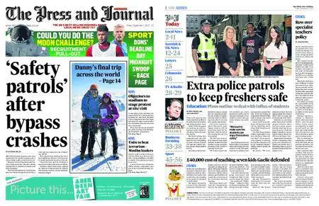 The Press and Journal Aberdeen – September 01, 2017