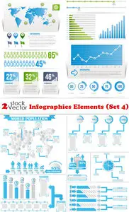 Vectors - Infographics Elements (Set 4)