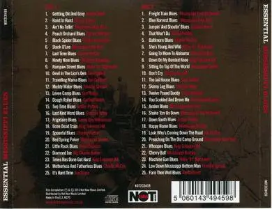 Various Artists - Essential Mississippi Blues (2012) {2CD Not Now Music NOT2CD459}