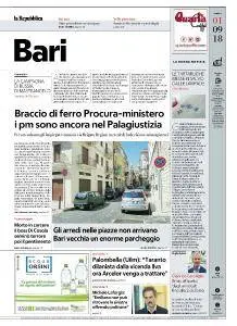 la Repubblica Bari - 1 Settembre 2018