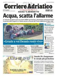 Corriere Adriatico Ascoli - 22 Aprile 2024