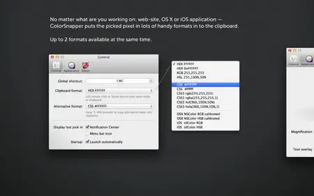 ColorSnapper v1.1.1 Mac OS X