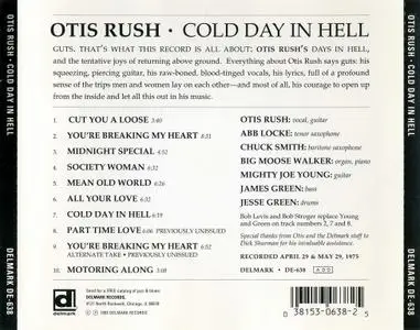 Otis Rush - Cold Day In Hell (1975) {1992, Reissue}