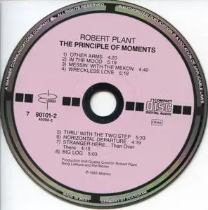 Robert Plant - The Principle Of Moments (1983) [Es Paranza 790 101-2, Germany, Target СD]