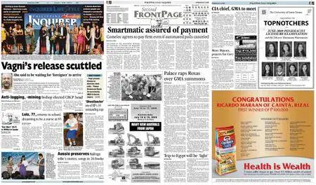 Philippine Daily Inquirer – July 12, 2009