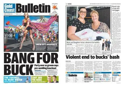 The Gold Coast Bulletin – September 01, 2014