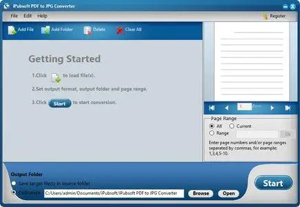iPubsoft PDF to JPG Converter 2.1.8 Multilingual + Portable