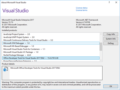 Microsoft Visual Studio 2017 v15.7 Multilingual