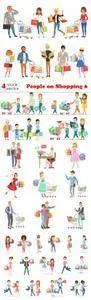 Vectors - People on Shopping 6