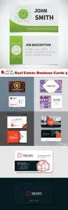 Vectors - Real Estate Business Cards 3