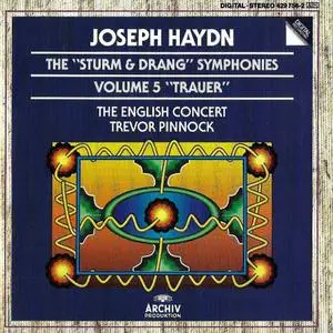 Trevor Pinnock, The English Concert - Joseph Haydn: The "Sturm & Drang" Symphonies, Vol. 5 "Trauer" (1990)