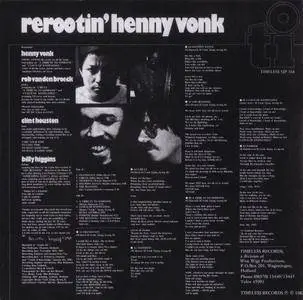 Henny Vonk - Rerootin' (1982) {2016 Japan Timeless Jazz Master Collection Series CDSOL-6438}