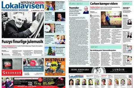 Lokalavisen Frederiksbjerg Søndagsavisen – 15. december 2017