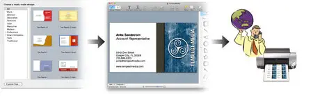 Chronos SOHO Business Cards v3.0.4 Mac OS X