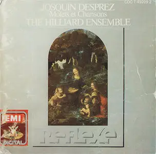 Josquin Desprez - The Hilliard Ensemble - Motets Et Chansons (1984, CD Reissue 1987)