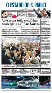 Jornal O Estado de São Paulo - 15 de março de 2012 - Quinta