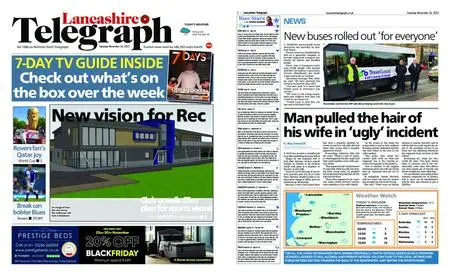 Lancashire Telegraph (Burnley, Pendle, Rossendale) – November 26, 2022