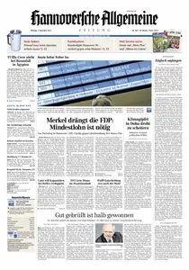 Hannoversche Allgemeine Zeitung - 03.12.2012