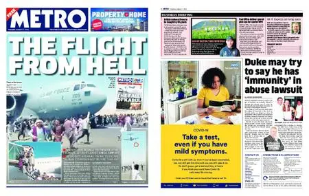 Metro UK – August 17, 2021