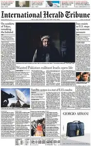 International Herald Tribune Asia from Friday, 08. February 2013