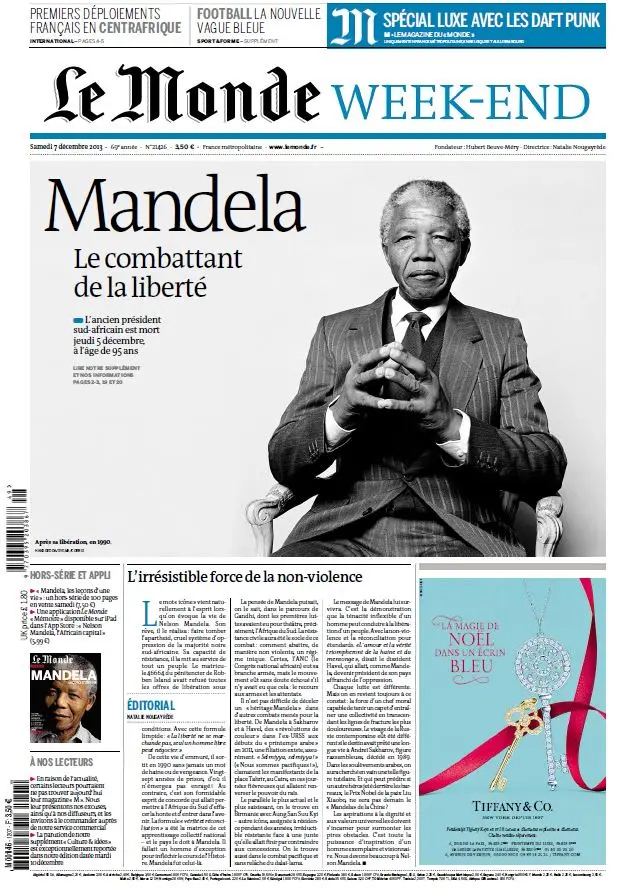 Le Monde Week-end & Suppléments du Samedi 7 Décembre 2013