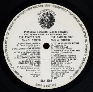 Principal Edwards Magic Theatre - The Asmoto Running Band (Dandelion 1971) 24-bit/96kHz Vinyl Rip