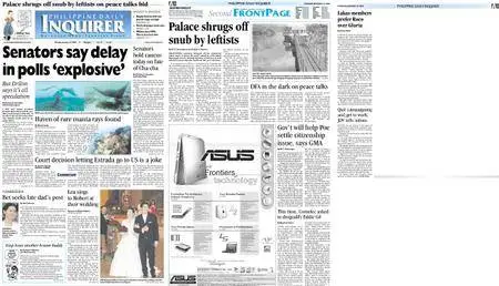 Philippine Daily Inquirer – January 12, 2004