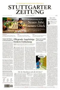 Stuttgarter Zeitung Stadtausgabe (Lokalteil Stuttgart Innenstadt) - 31. Dezember 2018