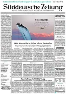 Süddeutsche Zeitung vom Dienstag, 04. Februar 2014
