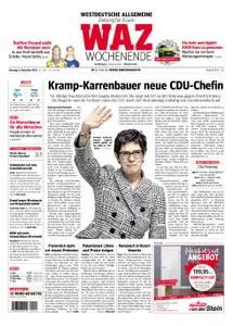 WAZ Westdeutsche Allgemeine Zeitung Essen-Rüttenscheid - 08. Dezember 2018