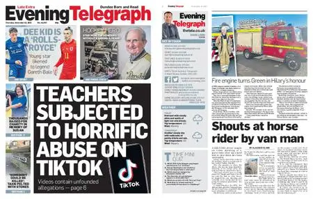 Evening Telegraph First Edition – November 18, 2021