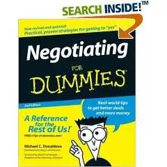 Negotiating For Dummies