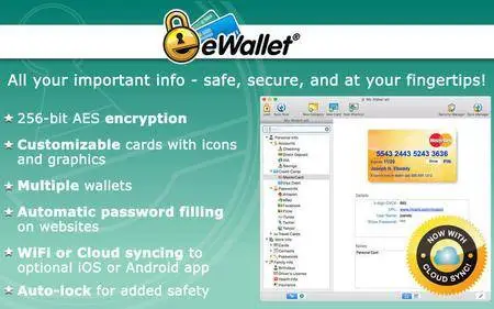 eWallet 8.3.8 Build 35662 MacOSX