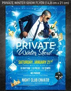 GraphicRiver Private Winter Show Flyer