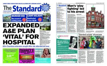 The Standard Frodsham & Helsby – October 25, 2018