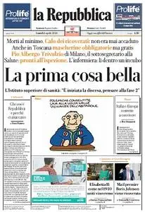 la Repubblica - 6 Aprile 2020