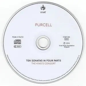 The King's Consort - Henry Purcell: Ten Sonatas in Four Parts (2014)