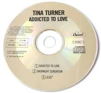 Tina Turner - Addicted To Love (UK CD5) (1988) {Capitol}