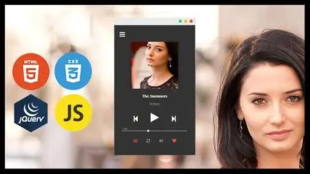 Build Music Player in Html 5 css 3 & JavaScript (2 project )