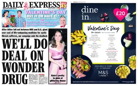Daily Express – February 14, 2019