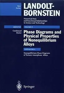Nonequilibrium Phase Diagrams of Ternary Amorphous Alloys