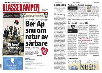 Klassekampen – 12. september 2018