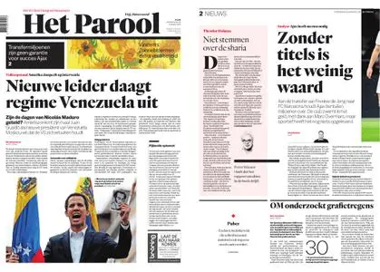 Het Parool – 24 januari 2019