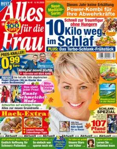 Alles für die Frau – 09. Oktober 2020
