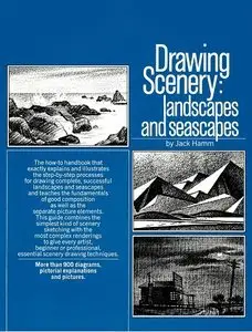 Drawing Scenery: Landscapes and Seascapes by Jack Hamm [Repost]