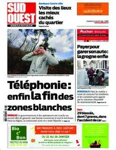 Sud Ouest Bordeaux Rive Gauche - 26 janvier 2018